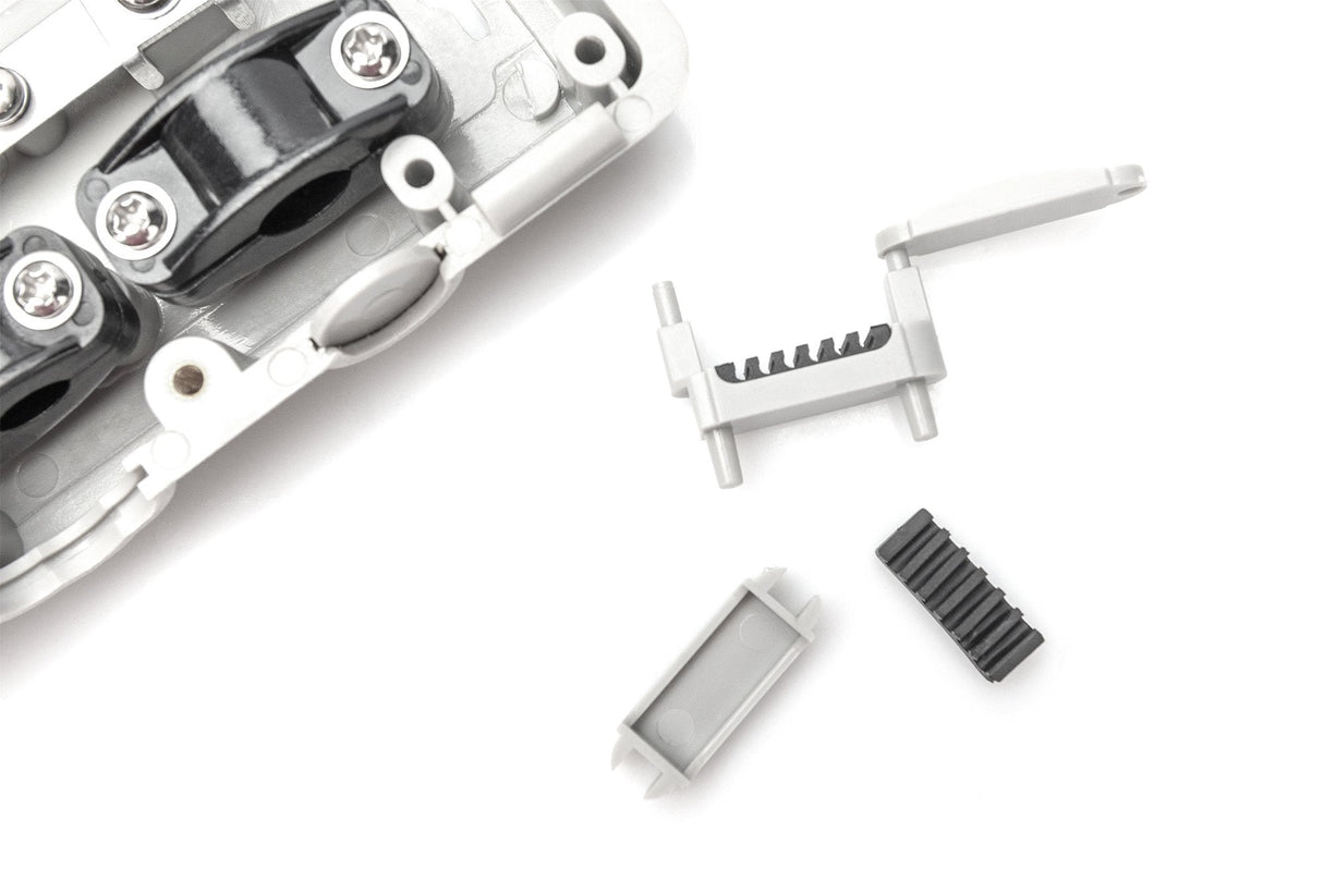 Caja De Distribución De Fibra Óptica, 6 Empalmes Para 8 Sc S