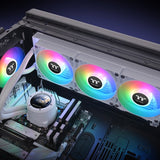 Thermaltake Th360 V2 Ultra Argb Sync All-In-One Liquid Cooler Snow Edition, Refrigeración Por Agua Blanco