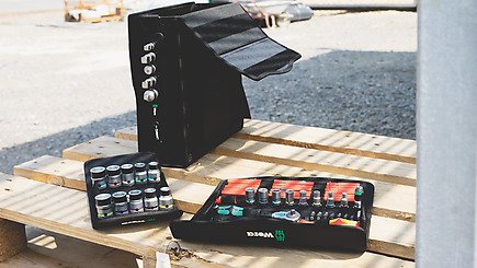 Wera Kraftform Kompakt W Imperial Juego De Herramientas Negro, Incluye Trinquete Rápido Zyklop Con Cabezal Giratorio, 1/4" 5135871001