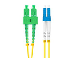 Lanberg Cable Fibra Óptica Sm Lc Upc-Sc Apc Duplex 2m Lszh G657a1 3.0mm Yellow