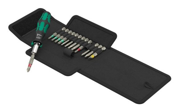 Wera 838 Ra S Imperial Set 1, 05051065001, Conjuntos De Bits Negro/Verde