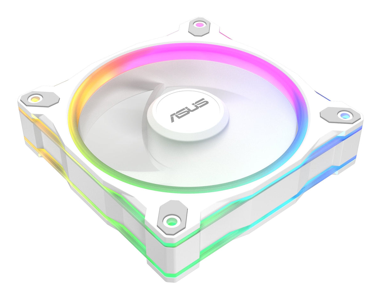 Ventilador Pc  Asus Prime Mr120 Fan Argb Blanco