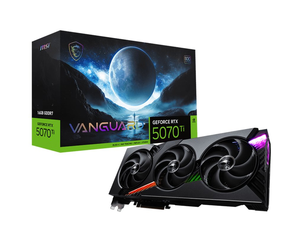 Msi Geforce Rtx 5070 Ti 16g Vanguard Soc