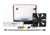 Ventilador Noctua 120mm Nf-F12 Pwm Chromax Black Swap Colors