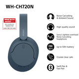 EAN 4548736143012 - Sony WH-CH720N Auriculares Inalámbrico y alámbrico Diadema Llamadas/Música USB Tipo C Bluetooth Azul imagen 3