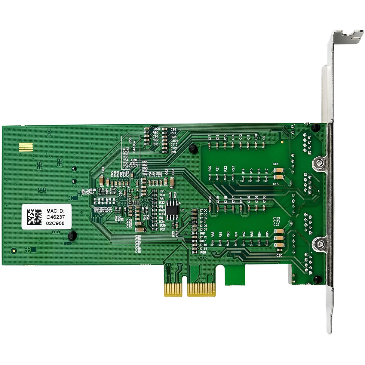 Inline Quad Gigabit Tarjeta De Red - 4x Rj45 1 Gb/S - Pcie X1