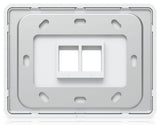 Universal Keystone Wall Plate  With Paintable Cover For A