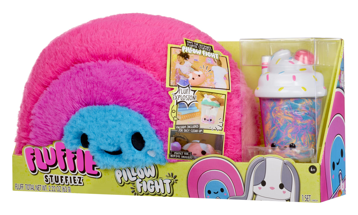 Poduszka Fluffie Stuffiez Pillow Fight, Tecza