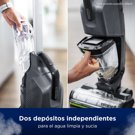 EAN 11120273311 - Bissell CrossWave HydroSteam PET Select Aspiradora vertical Corriente alterna Seca y húmeda Sin bolsa 0 L 1 imagen 5