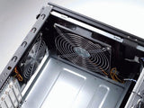 Silverstone Ft01b-W Negra Con Ventana