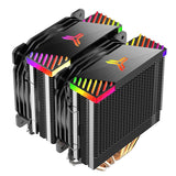 K Jonsbo Cr-2000 Gt Cpu Disipador Dual Tower, Argb - 2x 120mm, Negro