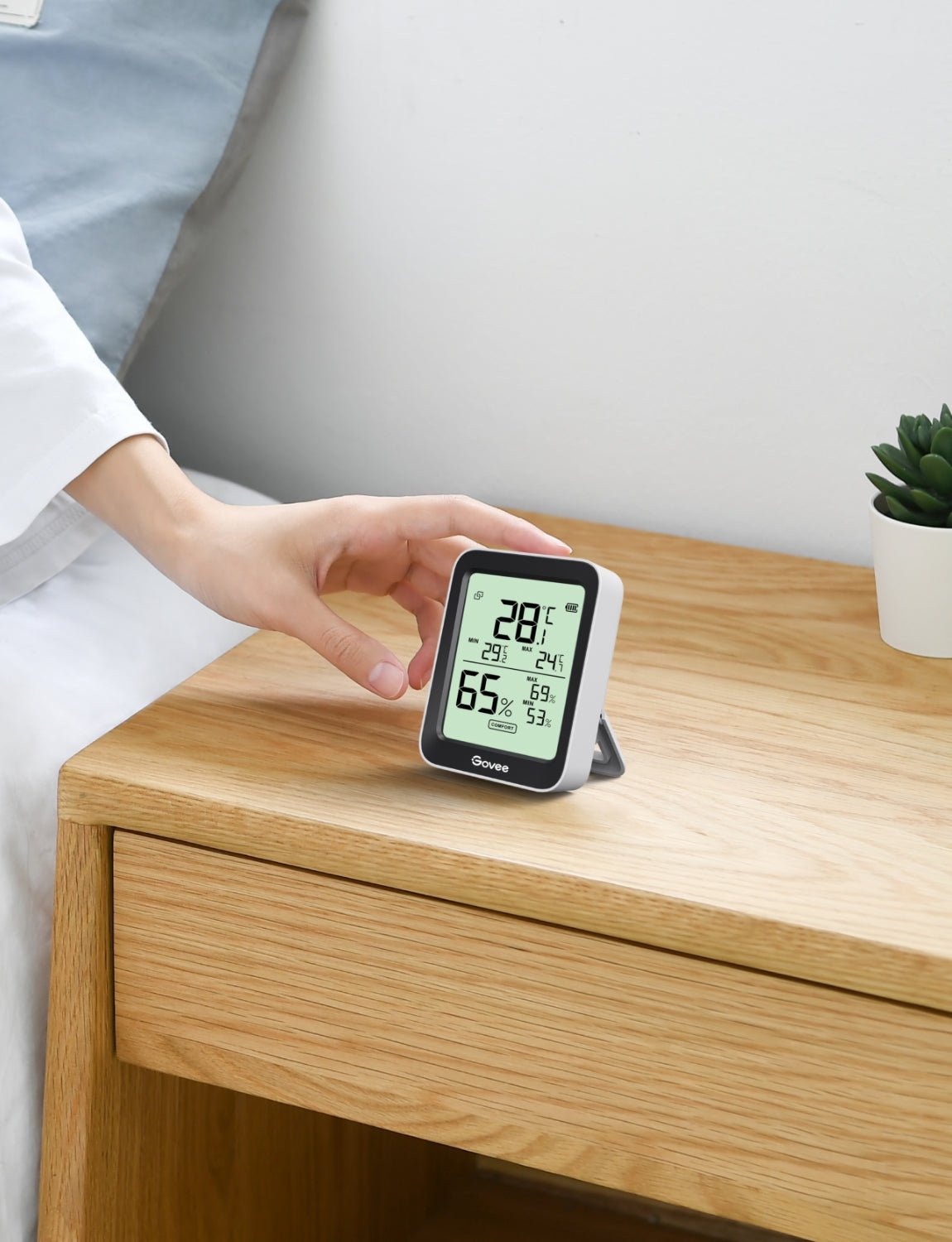 Higrómetro-Termómetro Bluetooth Govee H5075 Negro H5075001