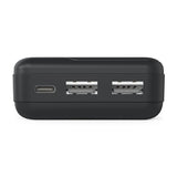 Power Pack 10000mah 2xusb-A Antracyt