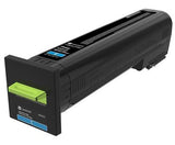 EAN 0734646596305 - Lexmark 82K2XCE cartucho de tóner 1 pieza(s) Original Cian imagen 1