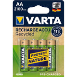 EAN 4008496931583 - Varta Recycled AA 2100mAh Batería recargable Níquel-metal hidruro (NiMH) imagen 1