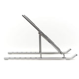 Iggual Soporte Portátil Plegable Aluminio Gris