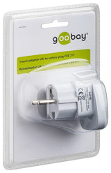 Techly 942709 Adaptador De Enchufe Techly Uk / Eu 13a, Uk / Bs - Cee 7/7 Blanco