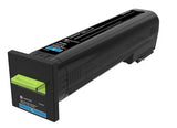 EAN 0734646586283 - Lexmark 72K2XC0 cartucho de tóner Original Cian imagen 1