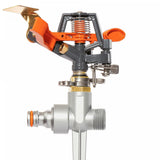 Daewoo Dws1120  Rociador De Agua Oscilante Metal Negro, Gris, Metálico, Naranja