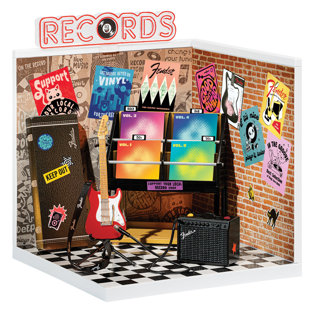 Mga Entertainment Mga'S Miniverse - Record Shop 253136-Euc