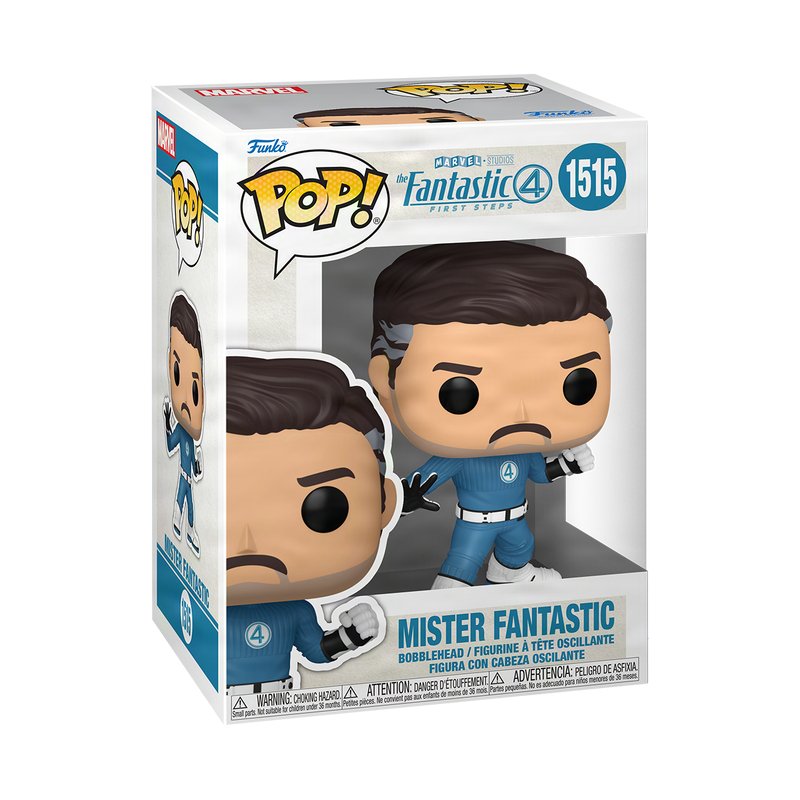 Figura Pop Marvel Los 4 Fantasticos Mister Fantastic