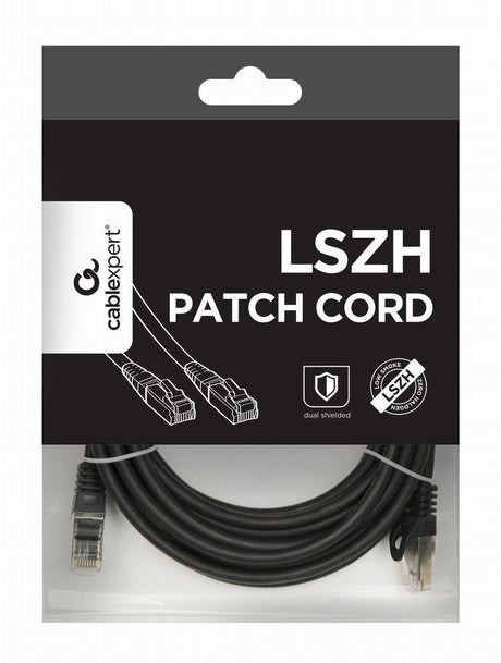 EAN 8716309098588 - Gembird PP6A-LSZHCU-BK-5M cable de red Negro Cat6a S/FTP (S-STP) imagen 1