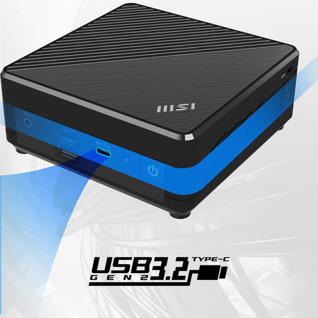EAN 4711377071147 - MSI Cubi N ADL-007DE Intel® N N100 4 GB DDR4-SDRAM 128 GB SSD Windows 11 Pro Mini PC Negro imagen 13