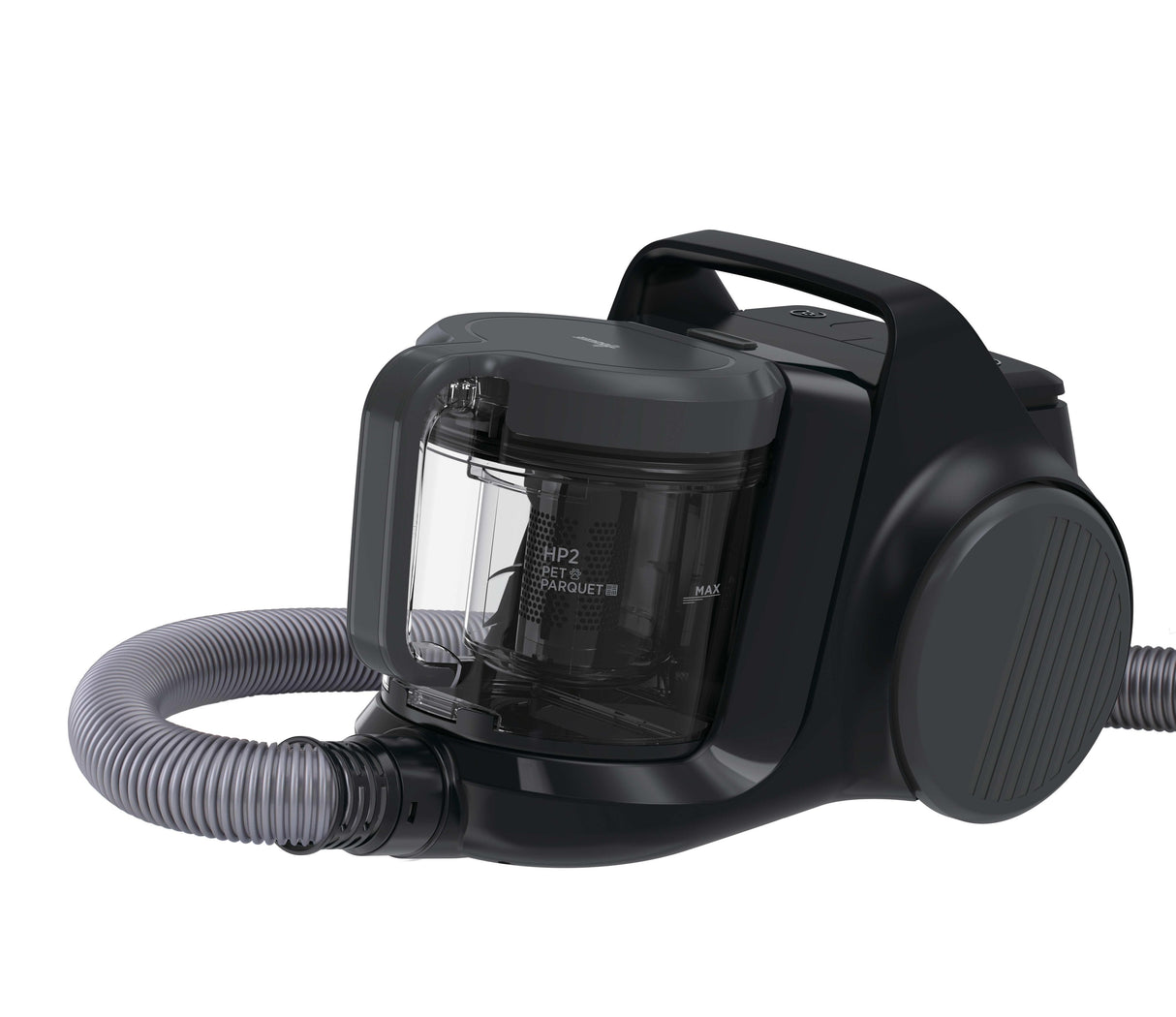 Aspiradora Hoover Hp210p 011, Sin Bolsa, Potencia 800 W, Depósito 2,5 L, Radio De Trabajo 10 M, Negra