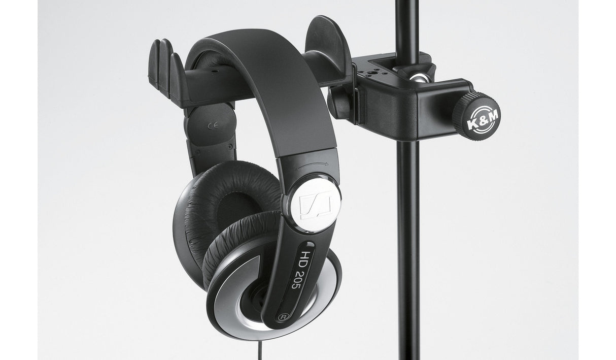 K&M 16085 Soporte Para Auriculares Con Abrazadera De Mesa