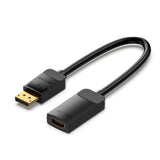 EAN 6922794762039 - Vention HBZBB adaptador de cable de vídeo 0,15 m DisplayPort HDMI tipo A (Estándar) Negro imagen 1