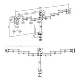 Logilink Bp0050 Soporte De Mesa Para Pantalla Plana 68,6 Cm (27") Negro
