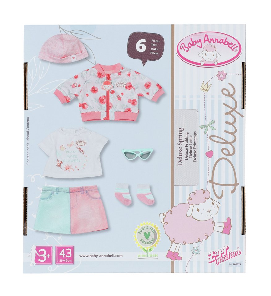 Accesorios Para Muñecas Zapf Creation Baby Annabellâ® Deluxe Spring 43cm