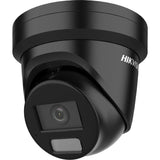 Hikvision Ds-2cd2366g2h-Iu(2.8mm)/Negro Cámara De Red Fija Tipo Turret De 6 Mp Impulsada Por Darkfighter