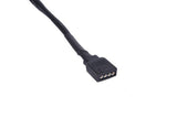 Alphacool Cable En Y Rgb De 4 Pines > 3x 4 Pines Negro, 30 Cm
