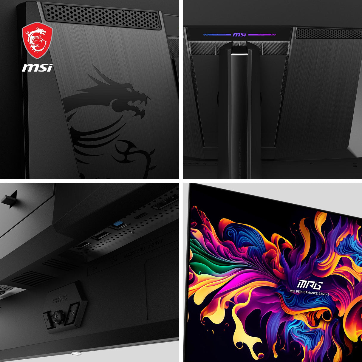 Monitor 32"(81.3cm)Tft Msi Mpg 321uxde Qd-Oled 9s6-3dd29a-006 Retail