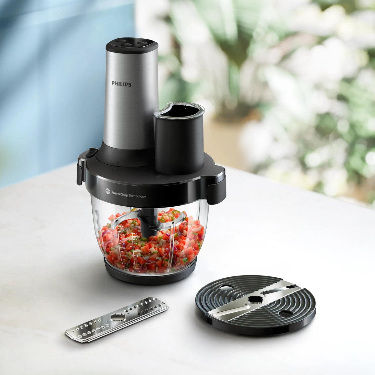 Food Processor Chopper/Series 5000 Hr1504/00 Philips