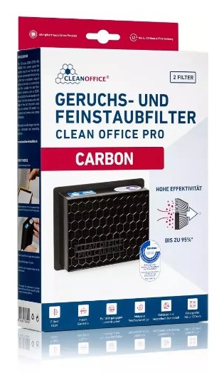 EAN 4004060840404 - CleanOffice 16/840.40.40 printer/scanner spare part/accessory Filtro de salida 2 pieza(s) imagen 1