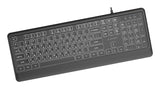 Keyboard Multimedia Usb Cyrill/Black Kb-Uml-04-Cyrl Gembird