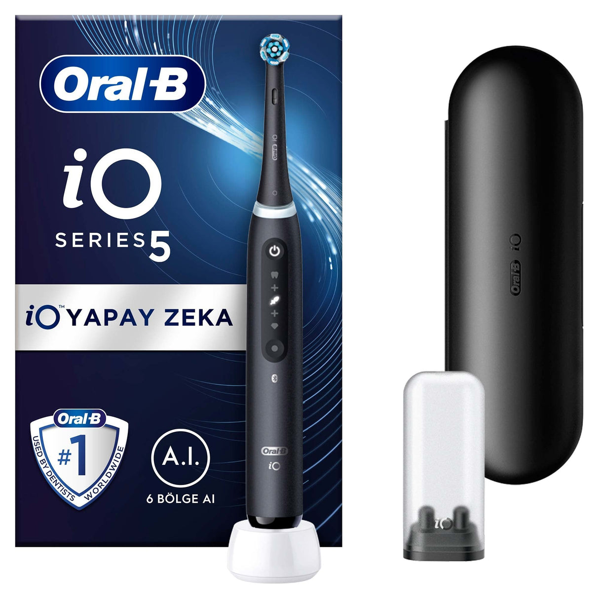 Cepillo Dental Braun Oral-B Io-5 Estuche Negro