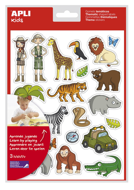EAN 8410782114338 - APLI 11433 etiqueta decorativa engomada Desmontable imagen 1