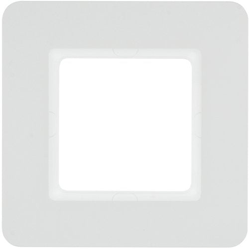 Berker 10116189 Rahmen 1fach, Q.7, Polarweiss Samt