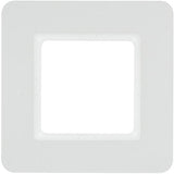 Berker 10116189 Rahmen 1fach, Q.7, Polarweiss Samt