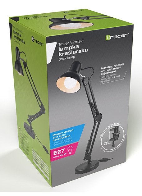 EAN 5907512871164 - Tracer TRAOSW47244 lámpara de mesa E27 40 W LED Negro imagen 8