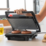 Grill Eléctrico Cecotec Rock N Grill 1000 Dark 1000w Tamaño 254*175mm