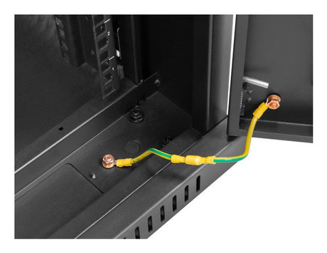 EAN 5901969433845 - Lanberg FF01-8027-12BL armario rack 27U Rack o bastidor independiente Negro imagen 5