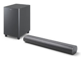 Philips Tab6100/10 2.1 80 W Gris - Barra De Sonido  Con Subwoofer