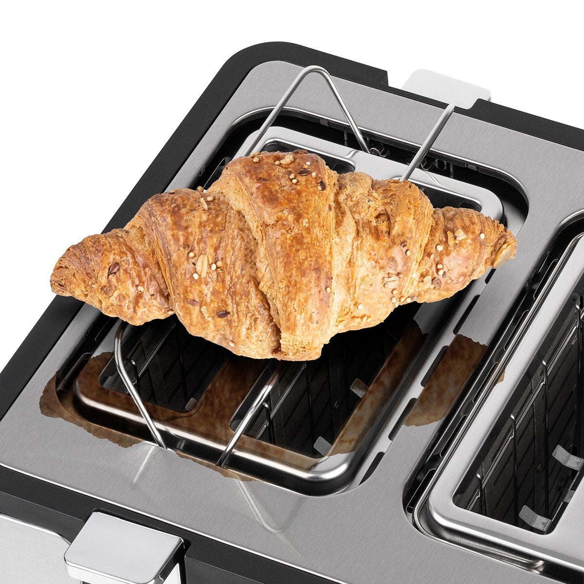 EAN 5608475032424 - Haeger TO-17D.015A tostadora 6 4 rebanada(s) 1700 W Acero inoxidable imagen 4