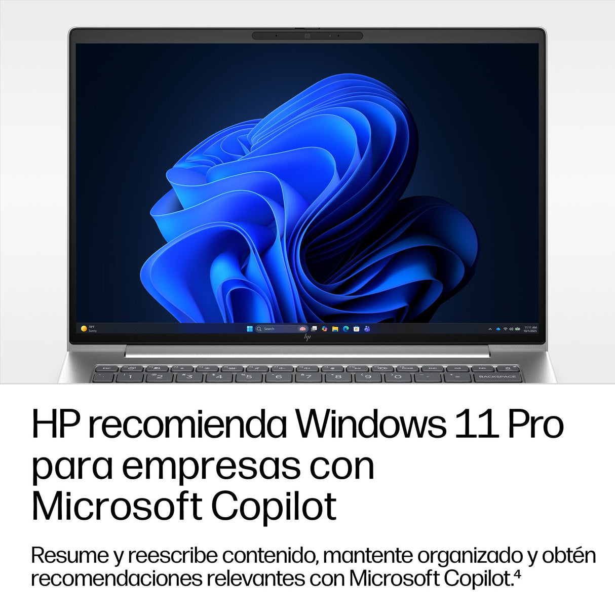 Hp Elitebook 6 G2i Notebook Ai Ai Pc Diseño De Bisagra En 177 Grados Intel Core 7 350 / Hasta 4.8 Ghz Win 11 Pro Intel Graphics 32 Gb Ram 512 Gb Ssd Nvme 14" Ips 1920 X 1200 Gigabit Ethernet Wi-Fi 7 Bluetooth 6.0 Nfc Aluminio Pik