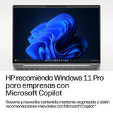 Hp Elitebook 6 G2i Notebook Ai Ai Pc Diseño De Bisagra En 177 Grados Intel Core 7 350 / Hasta 4.8 Ghz Win 11 Pro Intel Graphics 32 Gb Ram 512 Gb Ssd Nvme 14" Ips 1920 X 1200 Gigabit Ethernet Wi-Fi 7 Bluetooth 6.0 Nfc Aluminio Pik