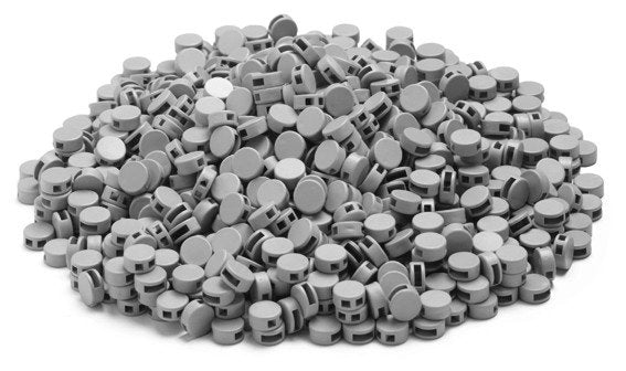 Home Cimco Kunststoffplomben 9mm 140740 Gris